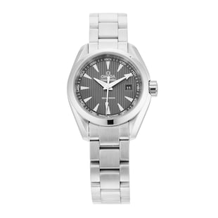 Pre-Owned Omega Aqua Terra 30mm Stainless Steel