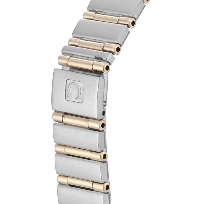 Pre-Owned Omega Constellation 22.5mm Stainless Steel and Yellow Gold