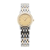Pre-Owned Omega De Ville 22MM Stainless Steel and Yellow Gold