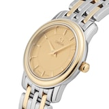 Pre-Owned Omega De Ville 22MM Stainless Steel and Yellow Gold