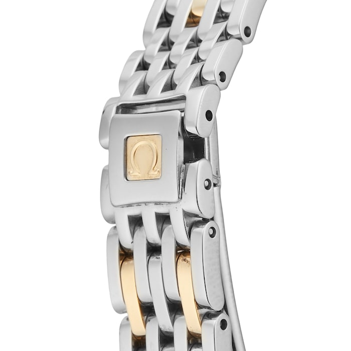 Pre-Owned Omega De Ville 22MM Stainless Steel and Yellow Gold