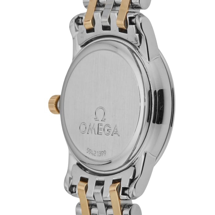 Pre-Owned Omega De Ville 22MM Stainless Steel and Yellow Gold