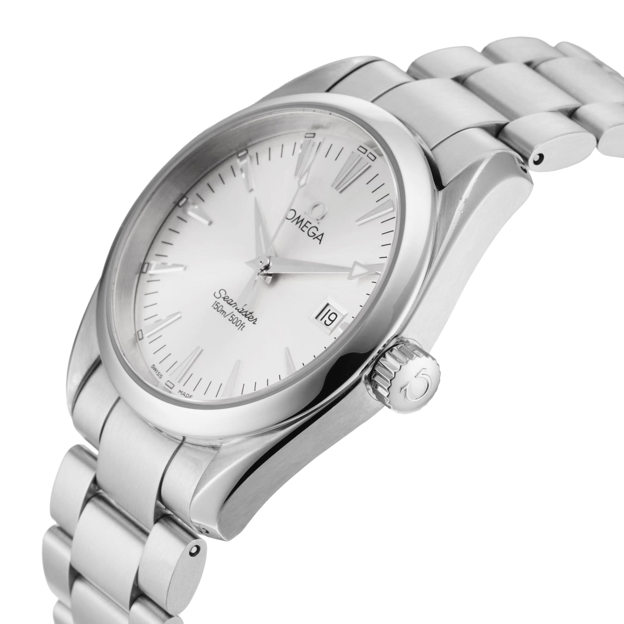 Pre-Owned Omega Seamaster 36.2mm Stainless Steel Pre-Owned Omega Seamaster 36.2mm Stainless Steel