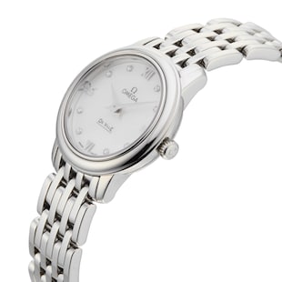 Pre-Owned Omega De Ville Prestige 24.4MM Stainless Steel O42410246055001