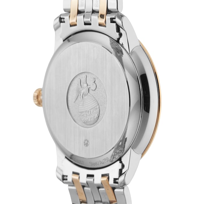 Pre-Owned Omega De Ville Prestige 39.5mm Stainless Steel and Yellow Gold