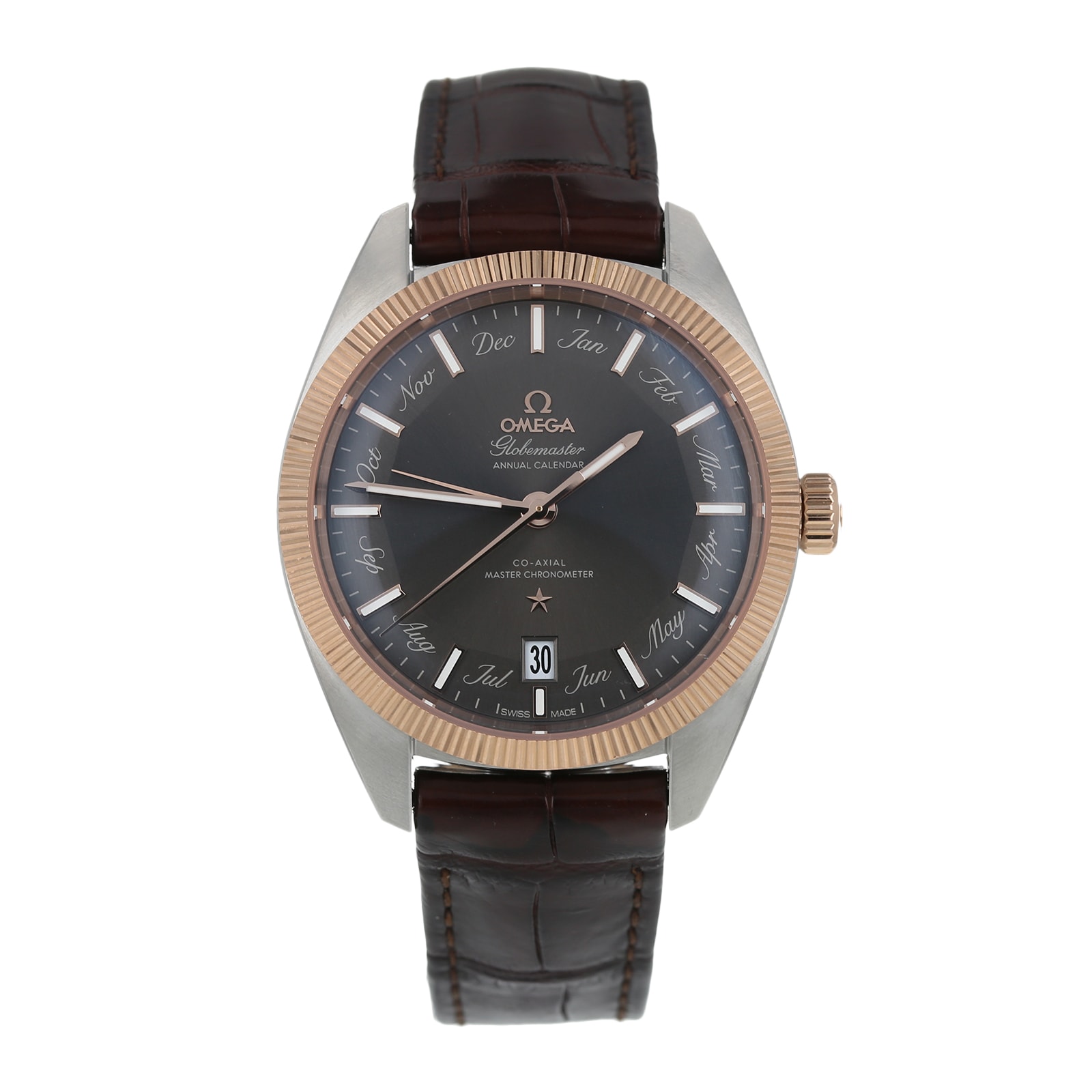 Pre-Owned Omega Constellation Globemaster Mens Watch 130.23.41.22.06.001