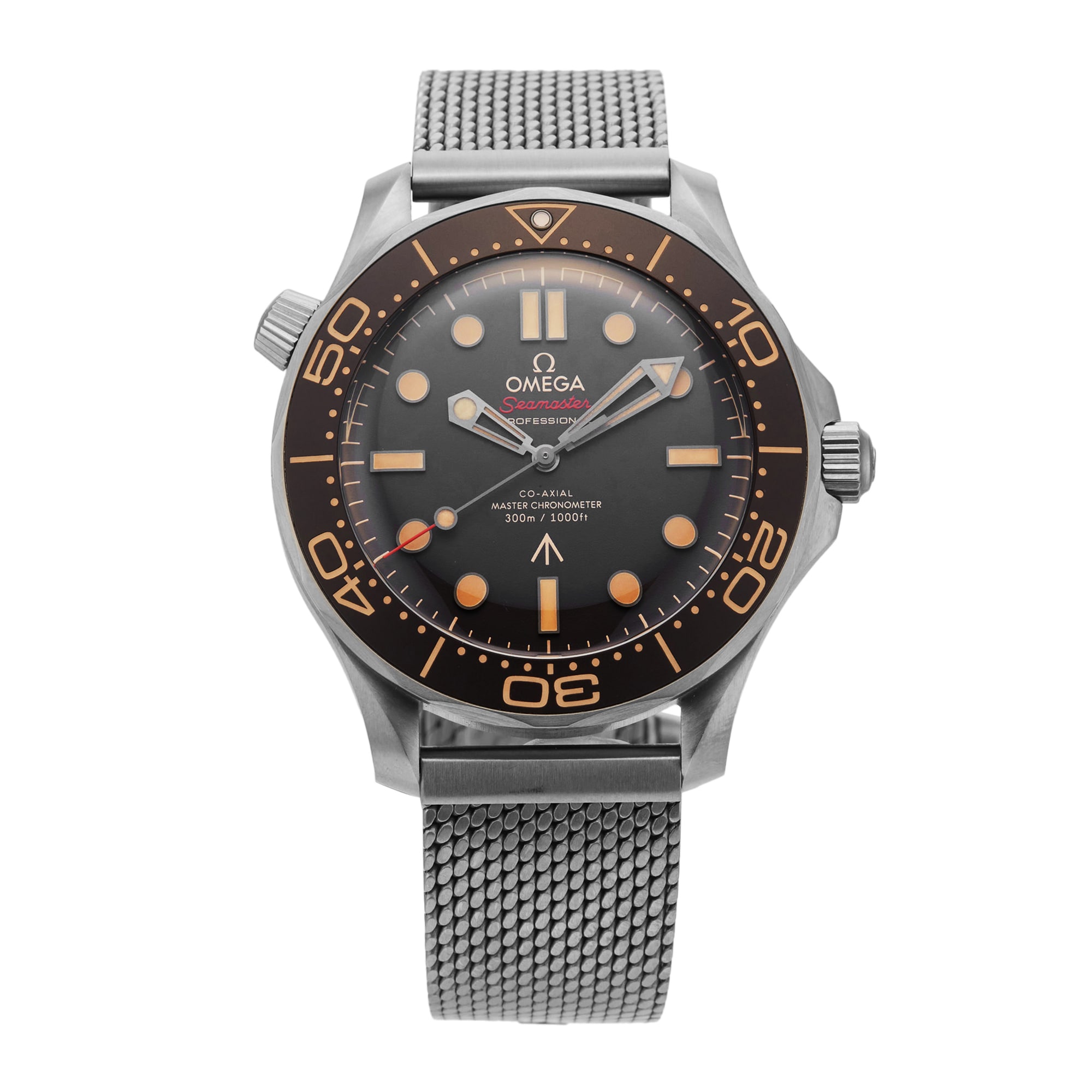 Pre-Owned Omega Seamaster Diver 300M 42mm Titanium 007 Edition