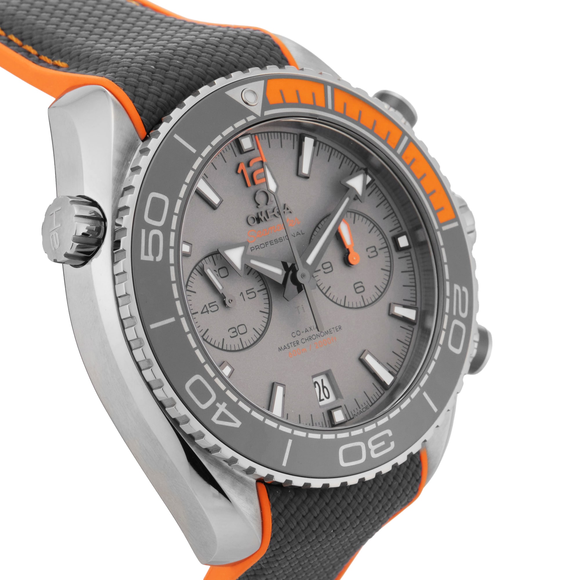 Pre-Owned Omega Seamaster Planet Ocean 600M 45.5mm Titanium Pre-Owned Omega Seamaster Planet Ocean 600M 45.5mm Titanium