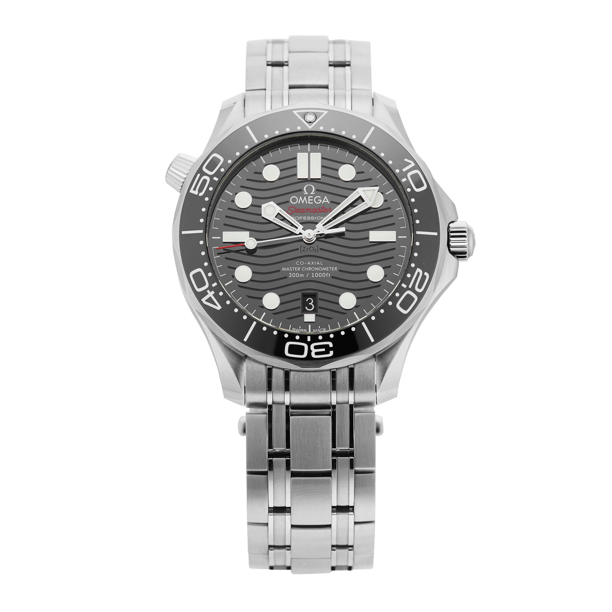 Pre-Owned Omega Seamaster Diver 300M 42mm Stainless Steel  O21030422001001