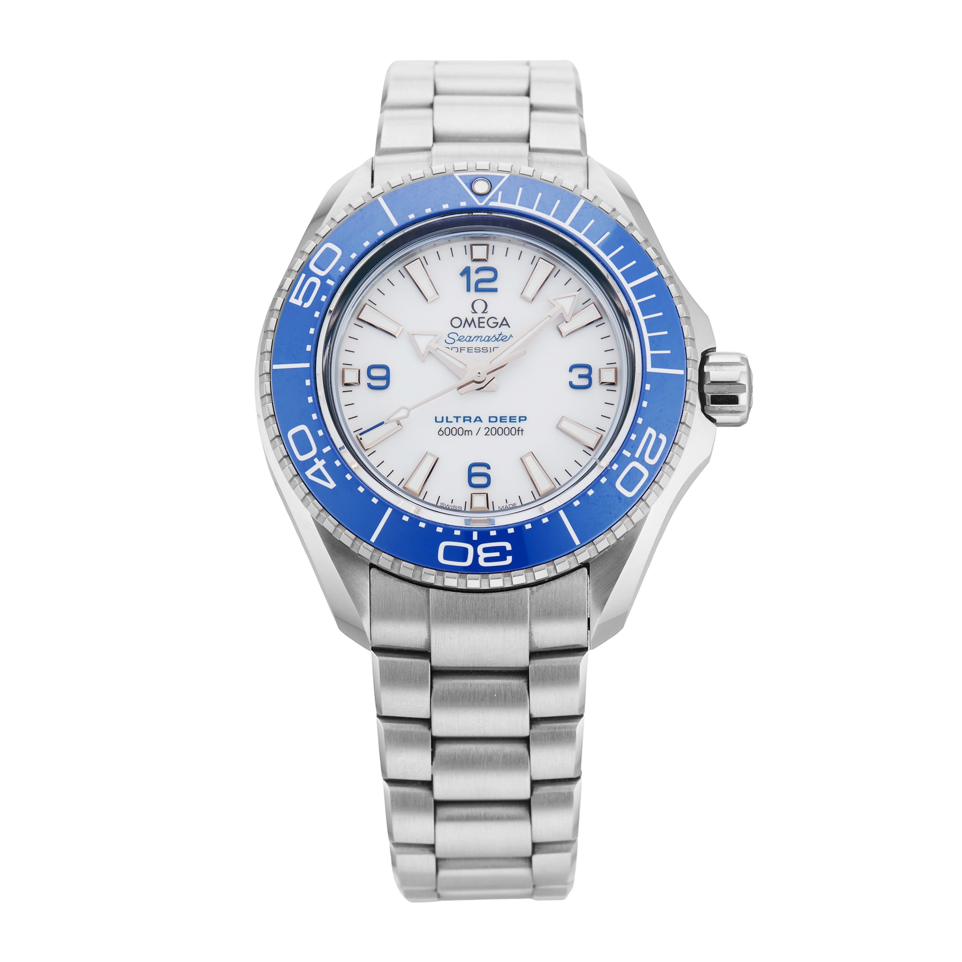 Pre-Owned Omega Seamaster Planet Ocean 6000m 45.5mm Stainless Steel