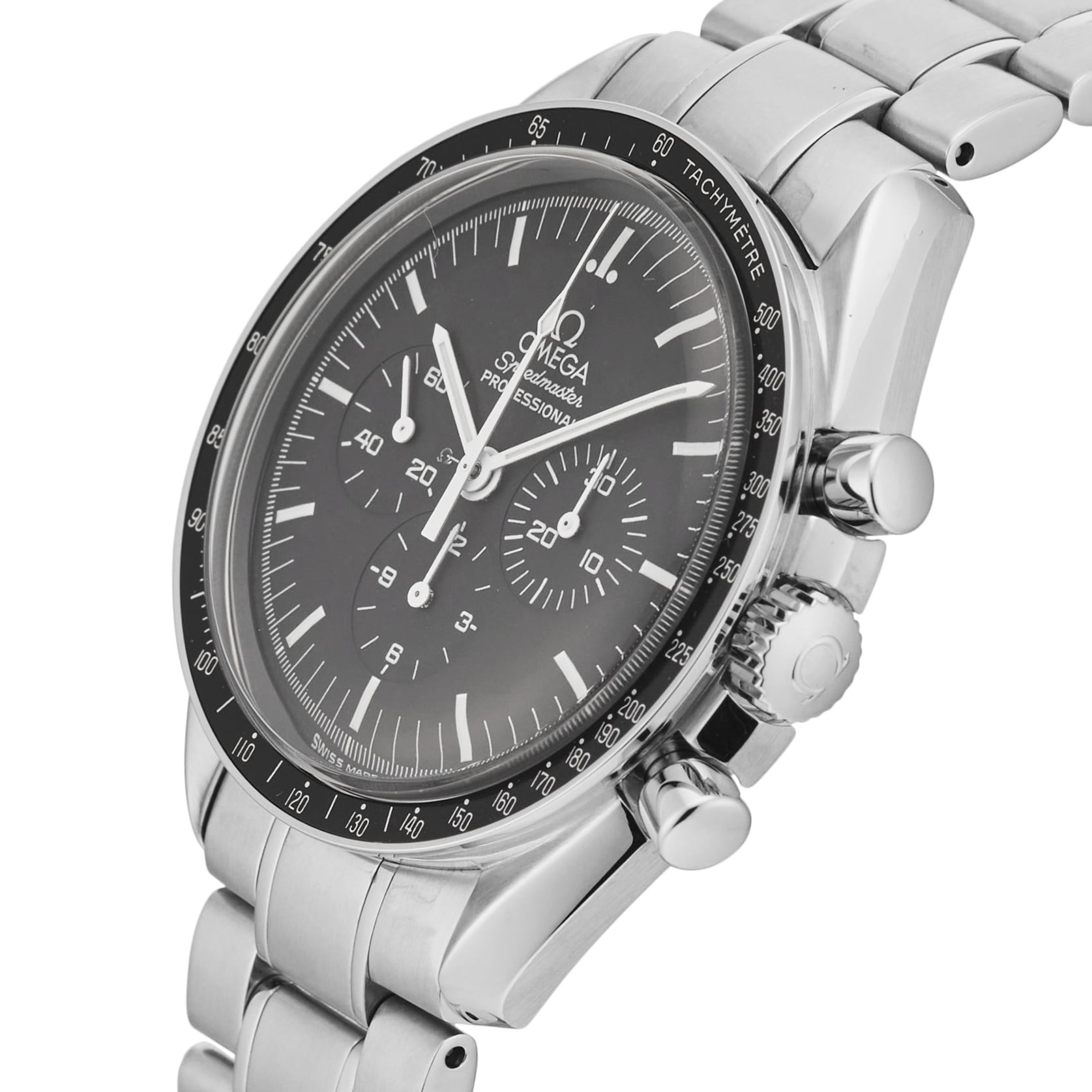 Pre-Owned Omega Speedmaster 42mm Stainless Steel Pre-Owned Omega Speedmaster 42mm Stainless Steel