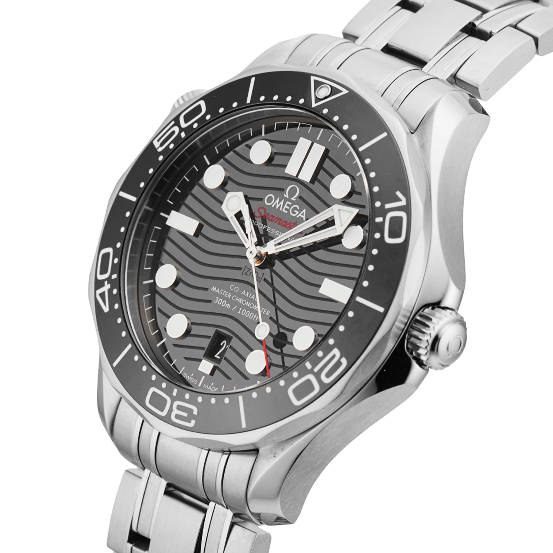 Pre-Owned Omega Seamaster Diver 300M 42mm Stainless Steel