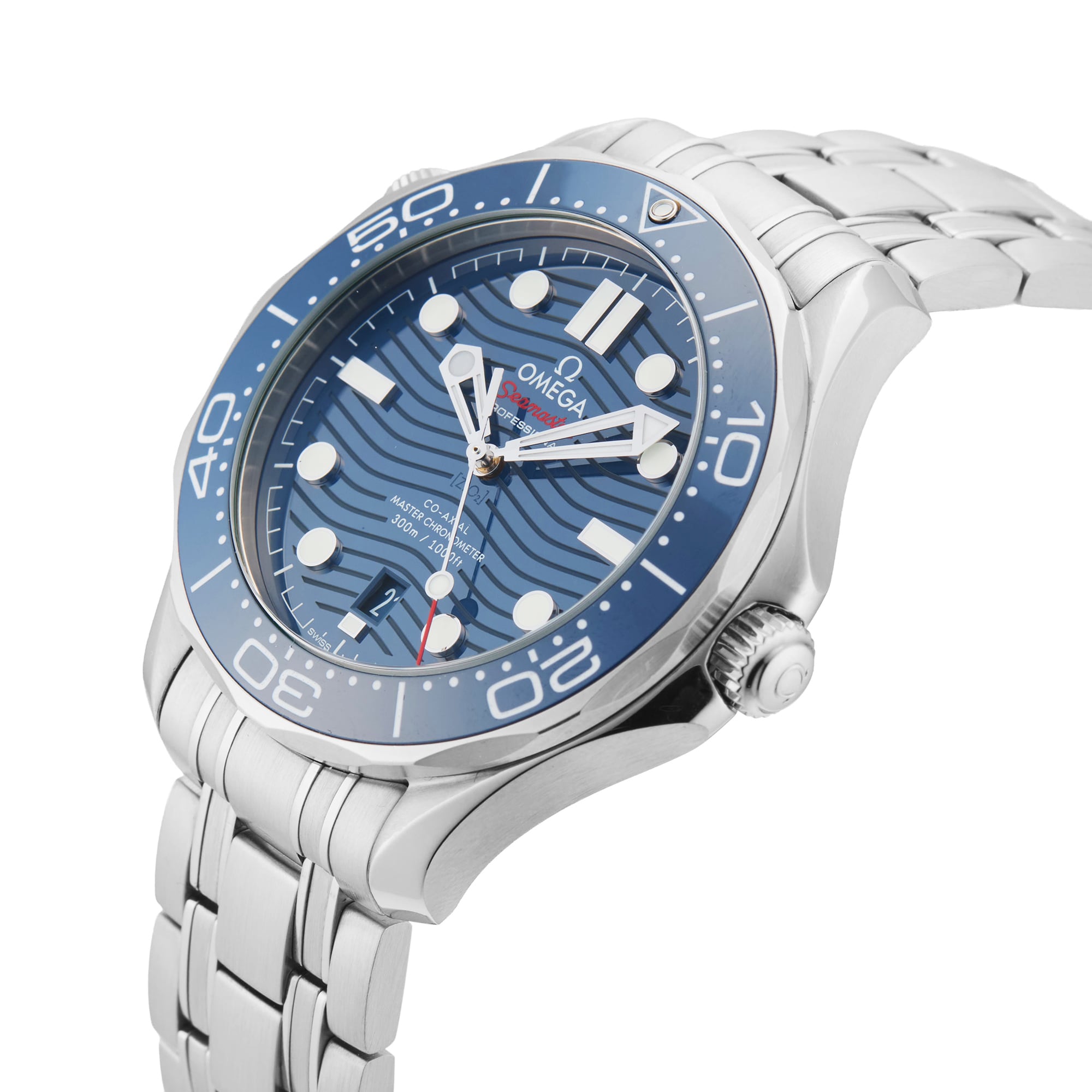 Pre-Owned Omega Seamaster Diver 300m 42mm Stainless Steel