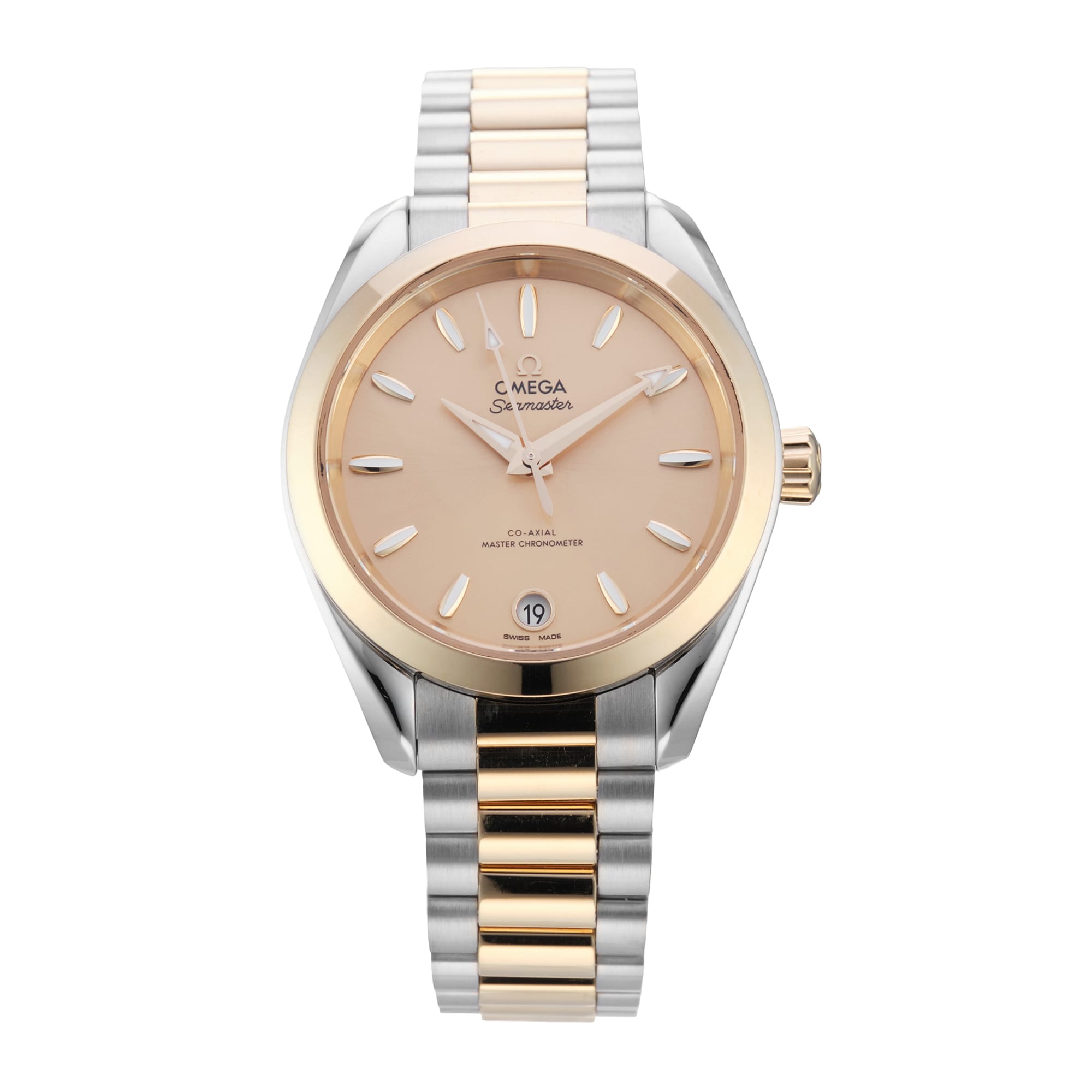 Seamaster Aqua Terra Shades 34MM Stainless Steel and Yellow Gold
