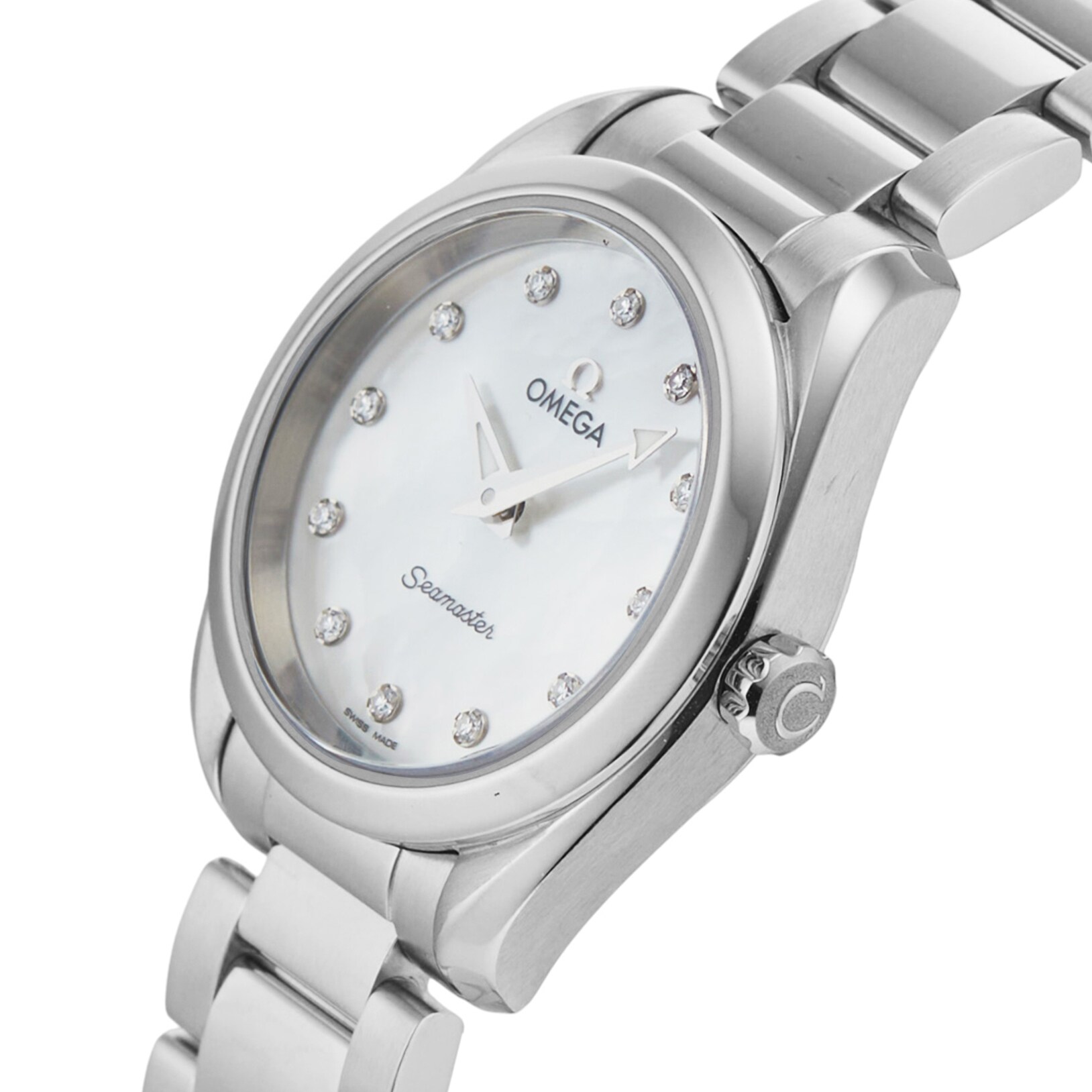 Pre-Owned Omega Seamaster Aqua Terra 150M 28mm Stainless Steel Pre-Owned Omega Seamaster Aqua Terra 150M 28mm Stainless Steel