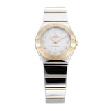 Pre-Owned Omega Constellation 24mm Stainless Steel and Yellow Gold