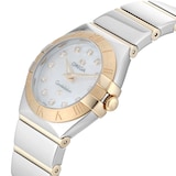 Pre-Owned Omega Constellation 24mm Stainless Steel and Yellow Gold