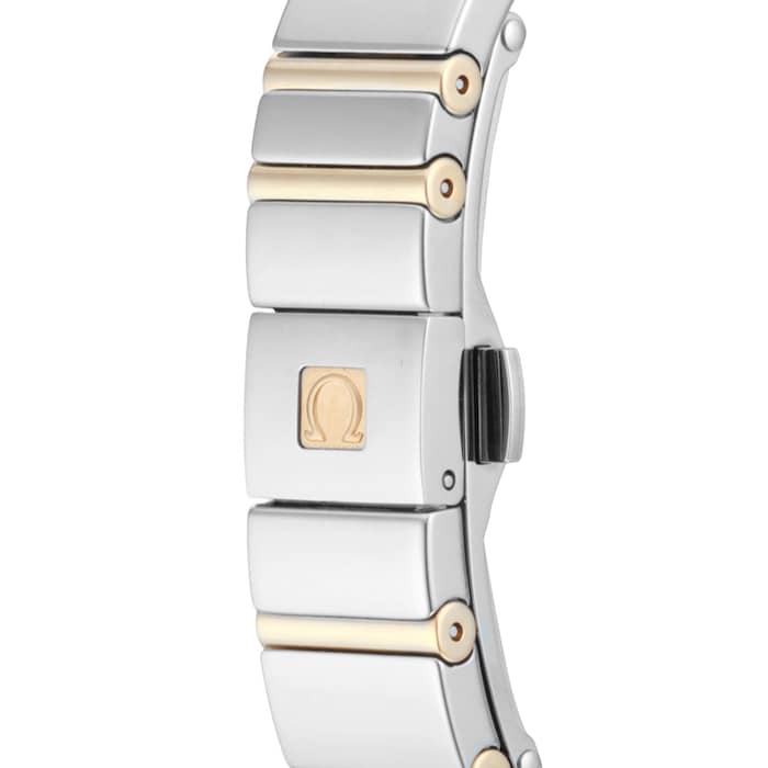 Pre-Owned Omega Constellation 24mm Stainless Steel and Yellow Gold