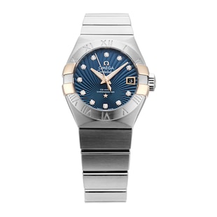Pre-Owned Omega Constellation 27mm Stainless Steel and Rose Gold