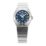 Pre-Owned Omega Constellation 27mm Stainless Steel and Rose Gold