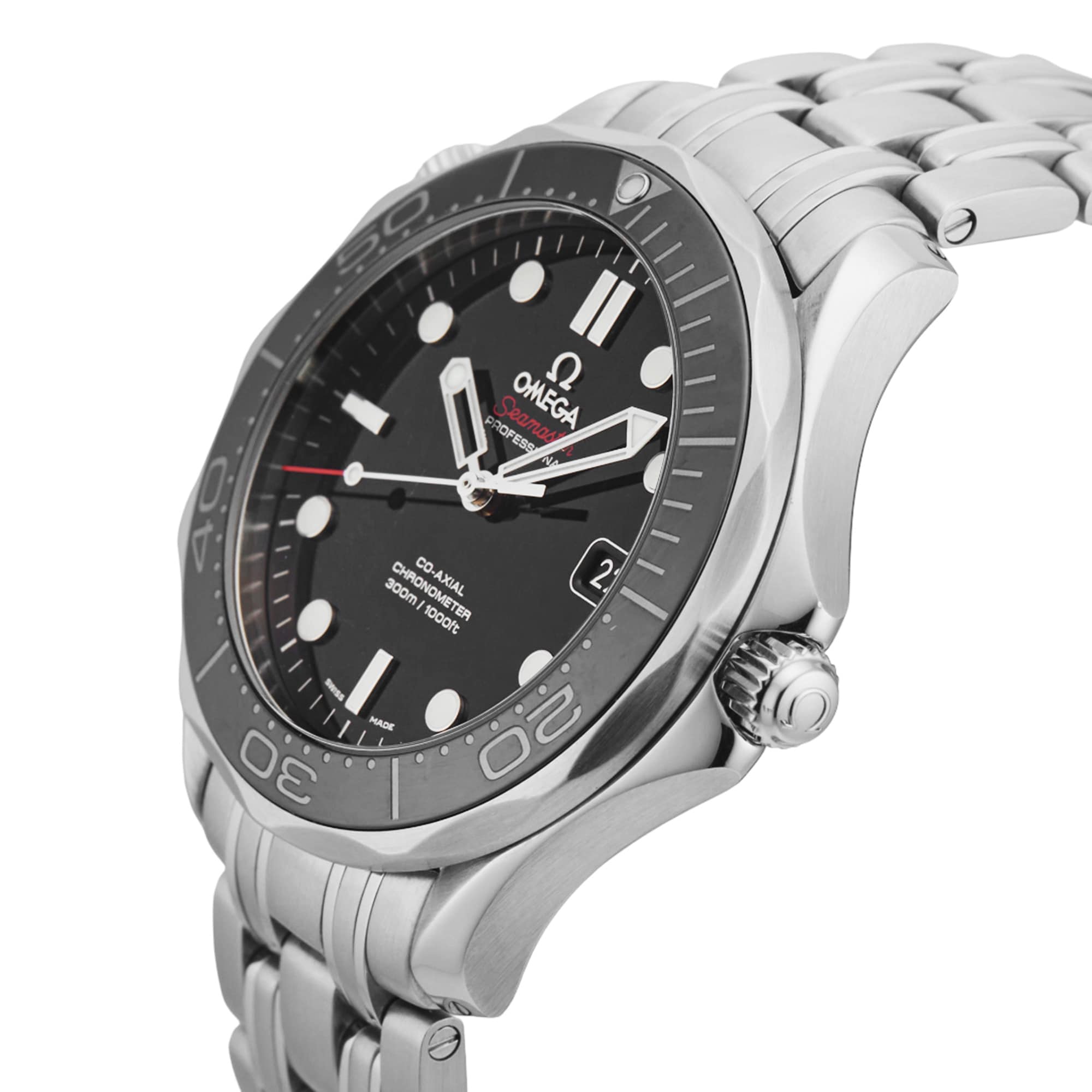 Pre-Owned Omega Seamaster Diver 300M 41mm Stainless Steel