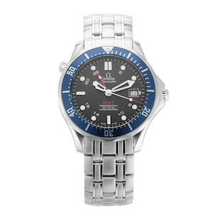 Pre-Owned Omega Seamaster GMT 41mm Stainless Steel