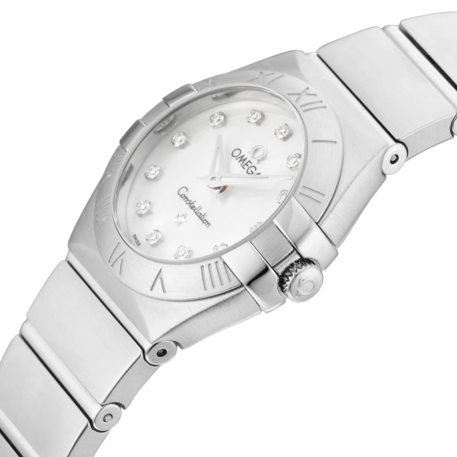 Pre-Owned Omega Constellation 24mm Stainless Steel Pre-Owned Omega Constellation 24mm Stainless Steel