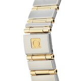 Pre-Owned Omega Constellation 22.5mm Stainless Steel and Yellow Gold