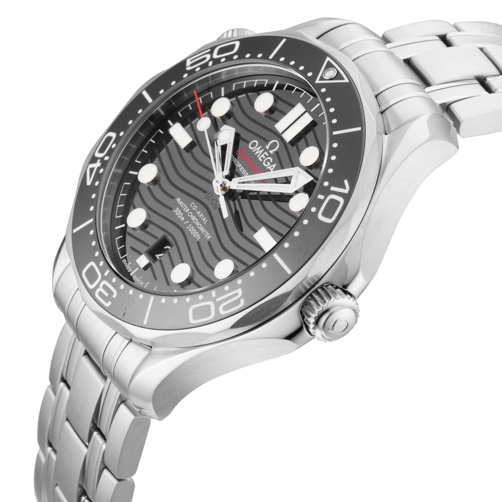 Pre-Owned Omega Seamaster Diver 300M 42mm Stainless Steel Pre-Owned Omega Seamaster Diver 300M 42mm Stainless Steel