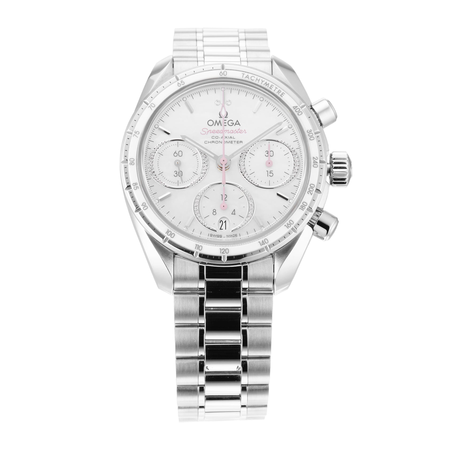 Pre-Owned Omega Speedmaster 38mm Stainless Steel Pre-Owned Omega Speedmaster 38mm Stainless Steel