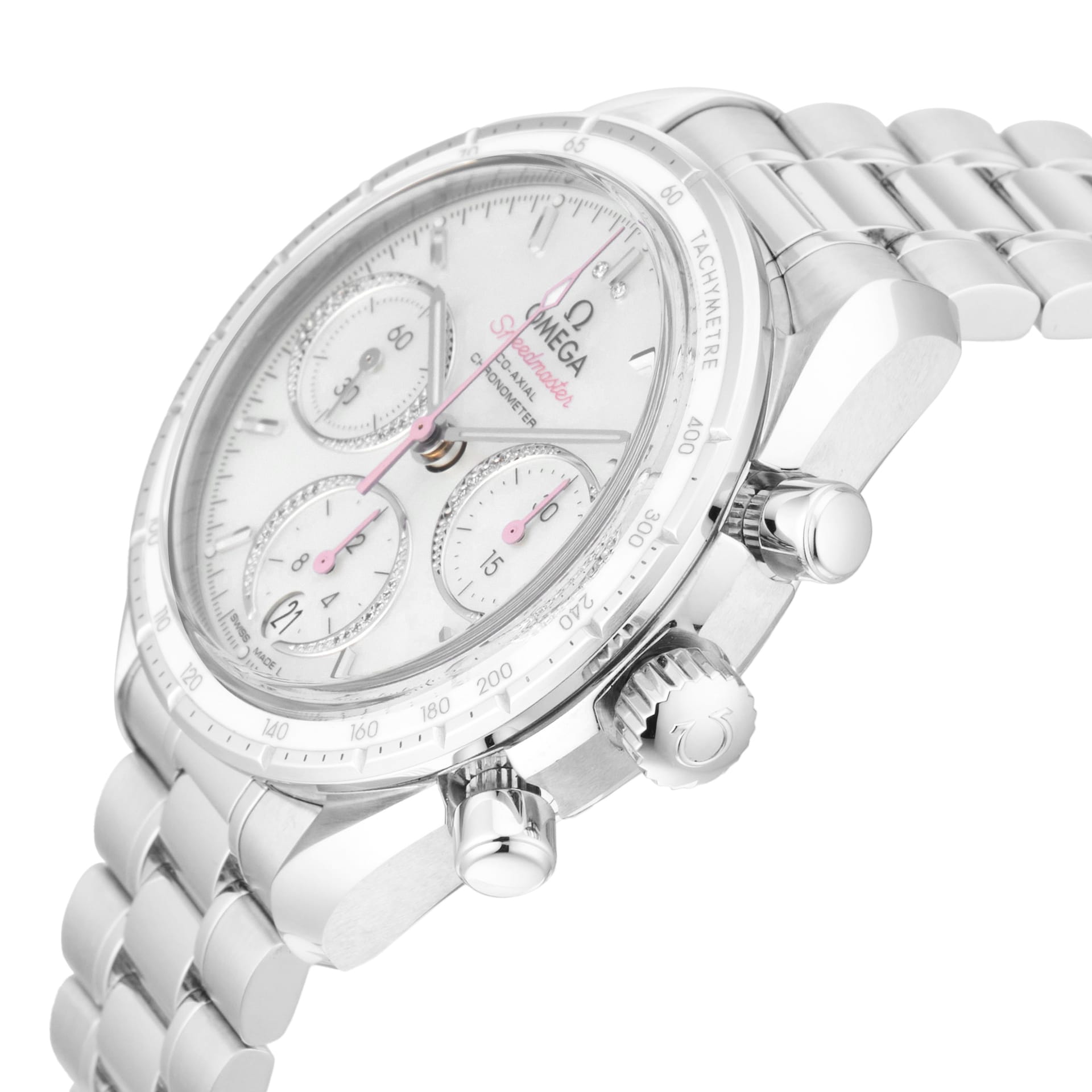 Pre-Owned Omega Speedmaster 38mm Stainless Steel Pre-Owned Omega Speedmaster 38mm Stainless Steel