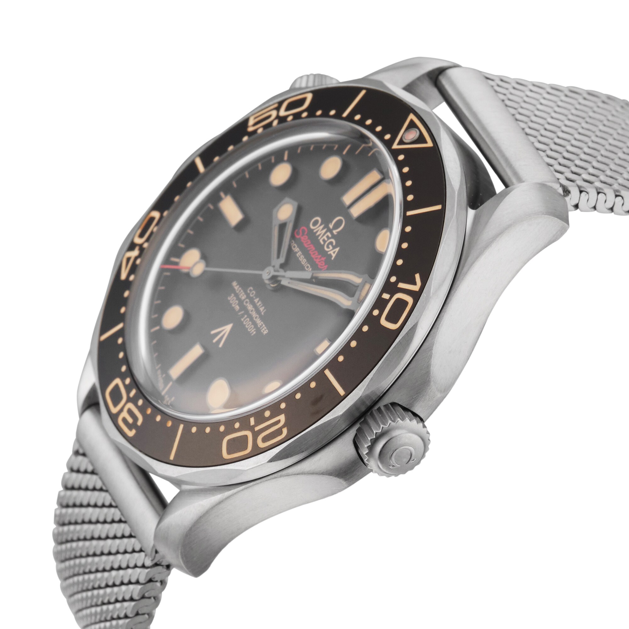 Pre-Owned Omega Seamaster Diver 300M 42mm Titanium 007 Edition Pre-Owned Omega Seamaster Diver 300M 42mm Titanium 007 Edition