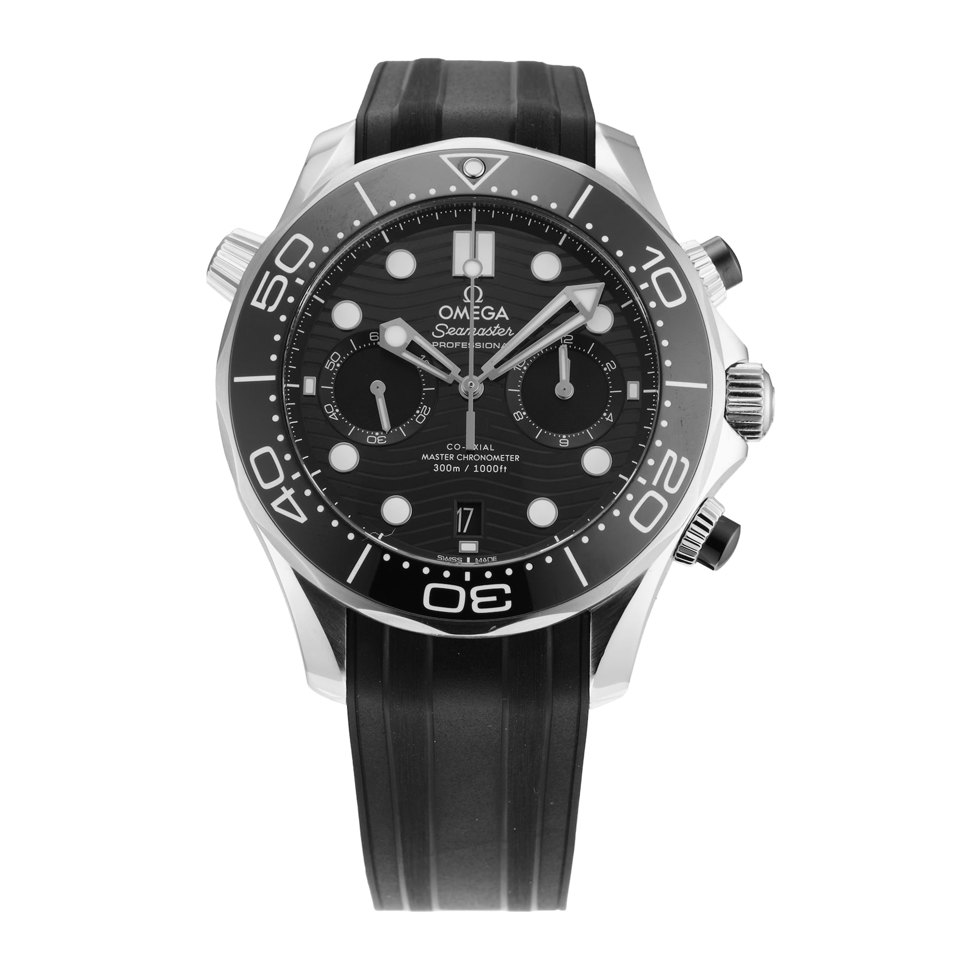 Pre-Owned Omega Seamaster Diver 300m 44mm Stainless Steel Pre-Owned Omega Seamaster Diver 300m 44mm Stainless Steel