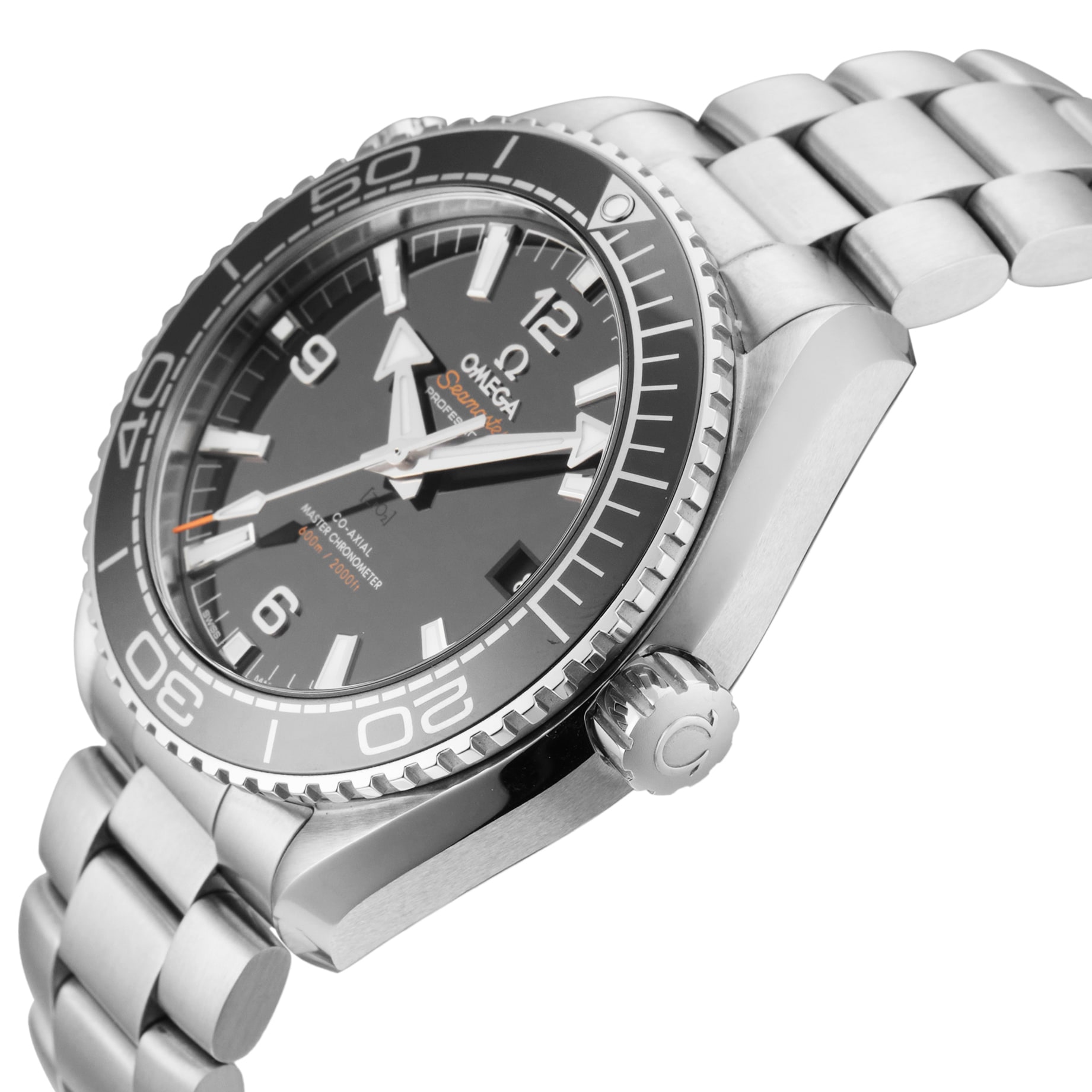 Pre-Owned Omega Seamaster Planet Ocean 43.5mm Stainless Steel Pre-Owned Omega Seamaster Planet Ocean 43.5mm Stainless Steel