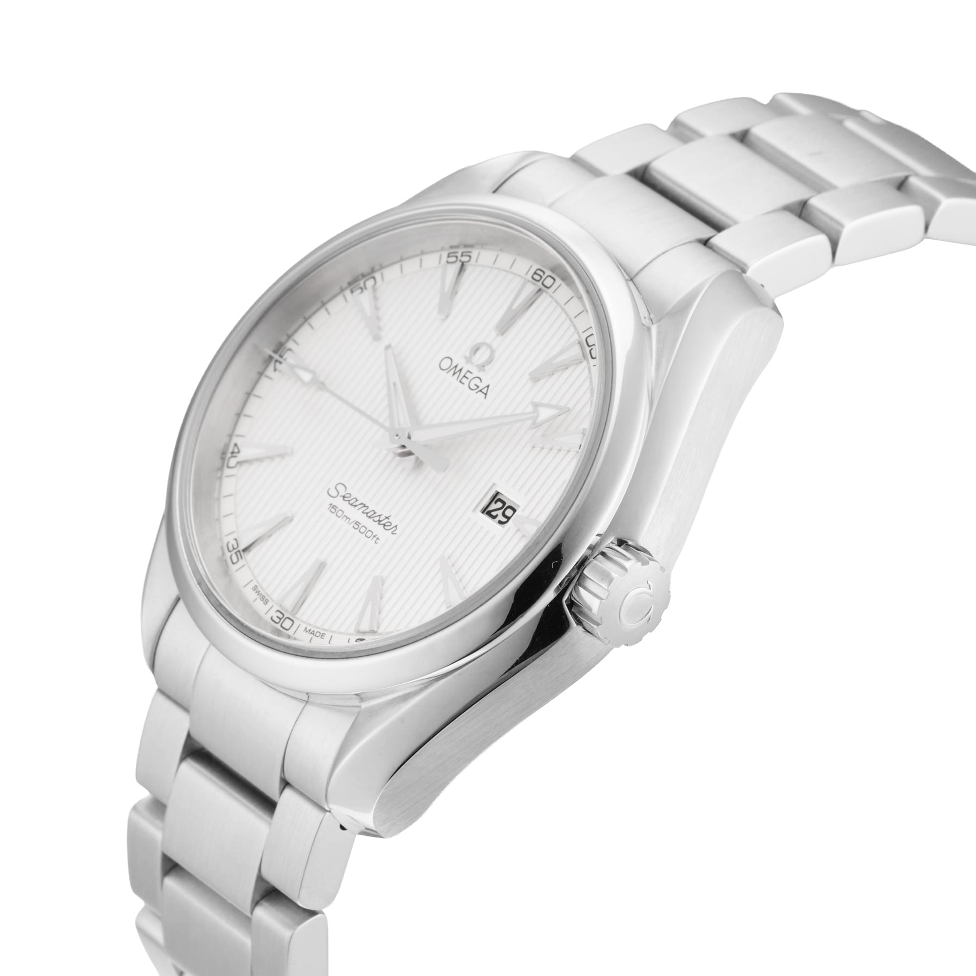 Pre-Owned Omega Seamaster Aqua Terra 38.5mm Stainless Steel