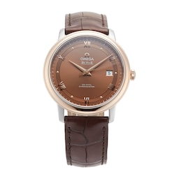 406702090490 - De Ville Prestige 39.5MM Stainless Steel and Rose Gold