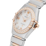 Pre-Owned Omega Constellation 22.5mm Stainless Steel and Rose Gold