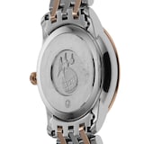 Pre-Owned Omega De Ville Prestige 27.4mm Stainless Steel and Rose Gold