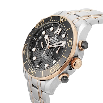 Pre-Owned Omega Seamaster 44mm Stainless Steel and Rose Gold