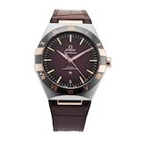 Pre-Owned Omega Constellation 41mm Stainless Steel and Rose Gold
