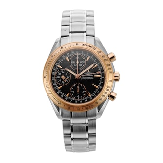 Pre-Owned Omega Speedmaster Date/Day-Date 40mm Stainless Steel and Rose Gold Pre-Owned Omega Speedmaster Date/Day-Date 40mm Stainless Steel and Rose Gold