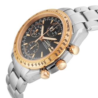 Pre-Owned Omega Speedmaster Date/Day-Date 40mm Stainless Steel and Rose Gold Pre-Owned Omega Speedmaster Date/Day-Date 40mm Stainless Steel and Rose Gold