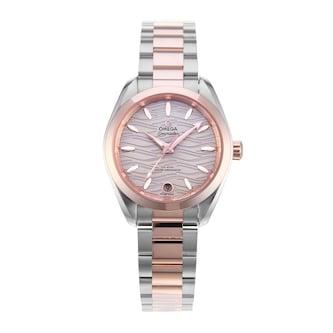 Pre-Owned Omega Seamaster Aqua Terra 150M 34MM Stainless Steel Pre-Owned Omega Seamaster Aqua Terra 150M 34MM Stainless Steel