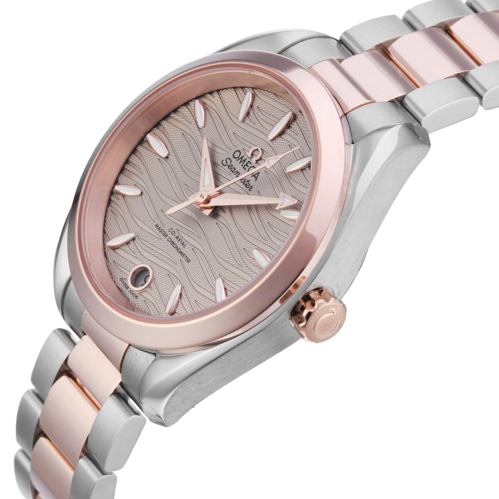 Pre-Owned Omega Seamaster Aqua Terra 150M 34MM Stainless Steel Pre-Owned Omega Seamaster Aqua Terra 150M 34MM Stainless Steel