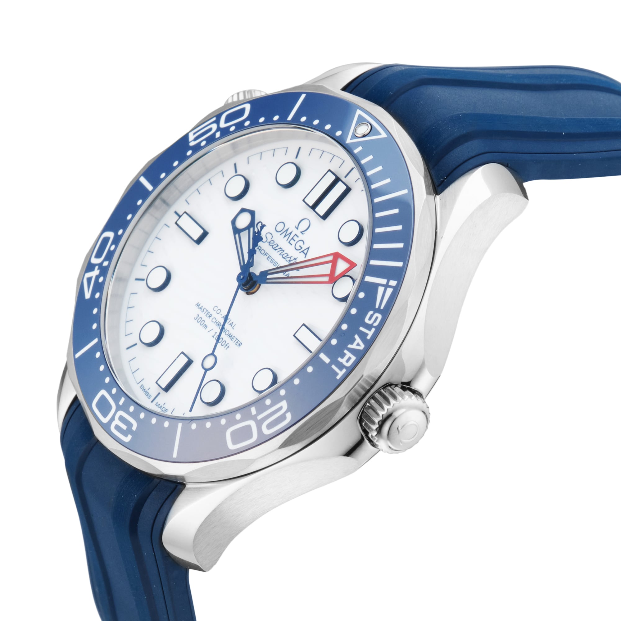 Pre-Owned Omega Seamaster Diver 300M America's Cup 42MM Stainless Steel