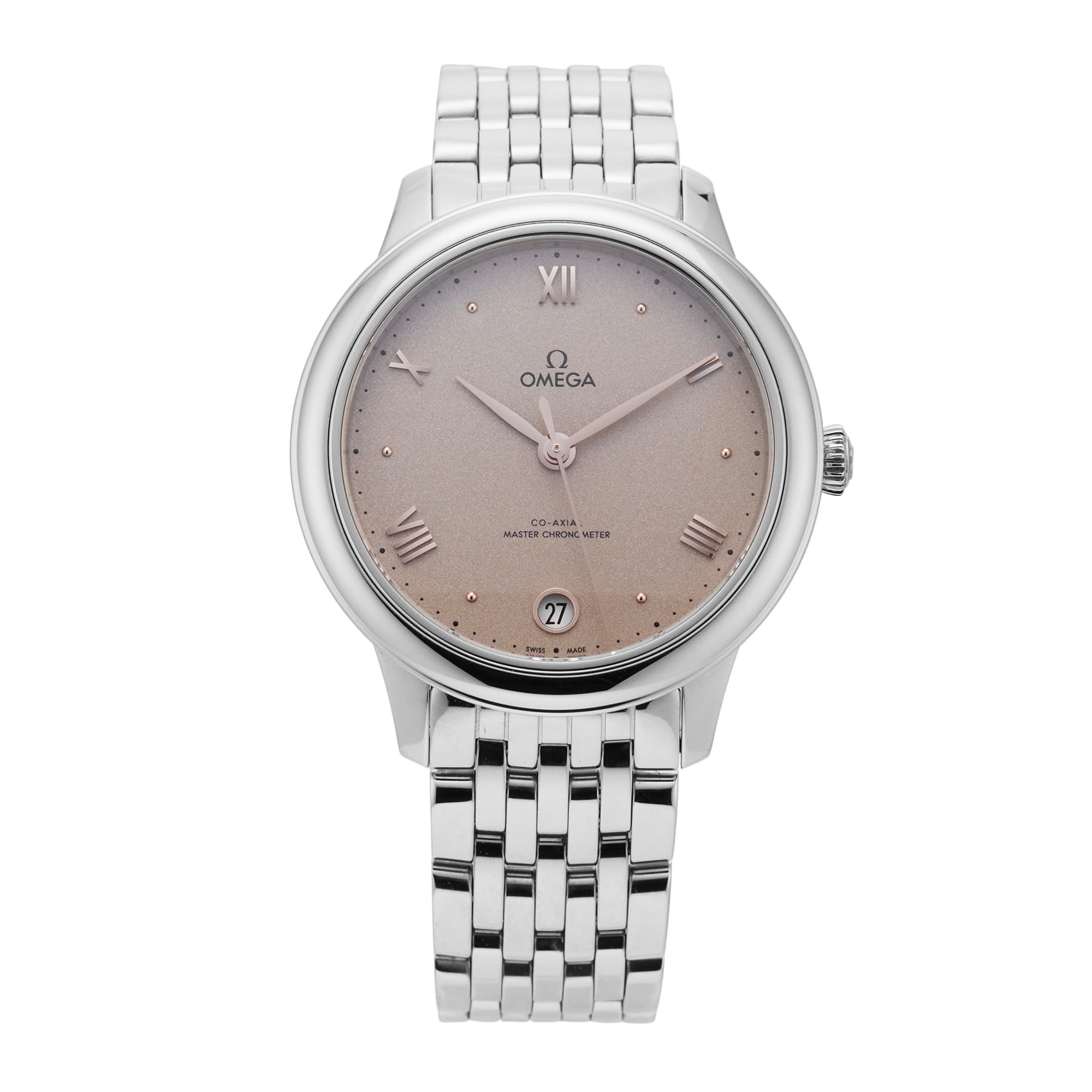 Pre-Owned Omega De Ville Prestige 34mm Stainless Steel Pre-Owned Omega De Ville Prestige 34mm Stainless Steel