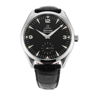 Pre-Owned Omega Railmaster Limited Edition 49.2mm White Gold