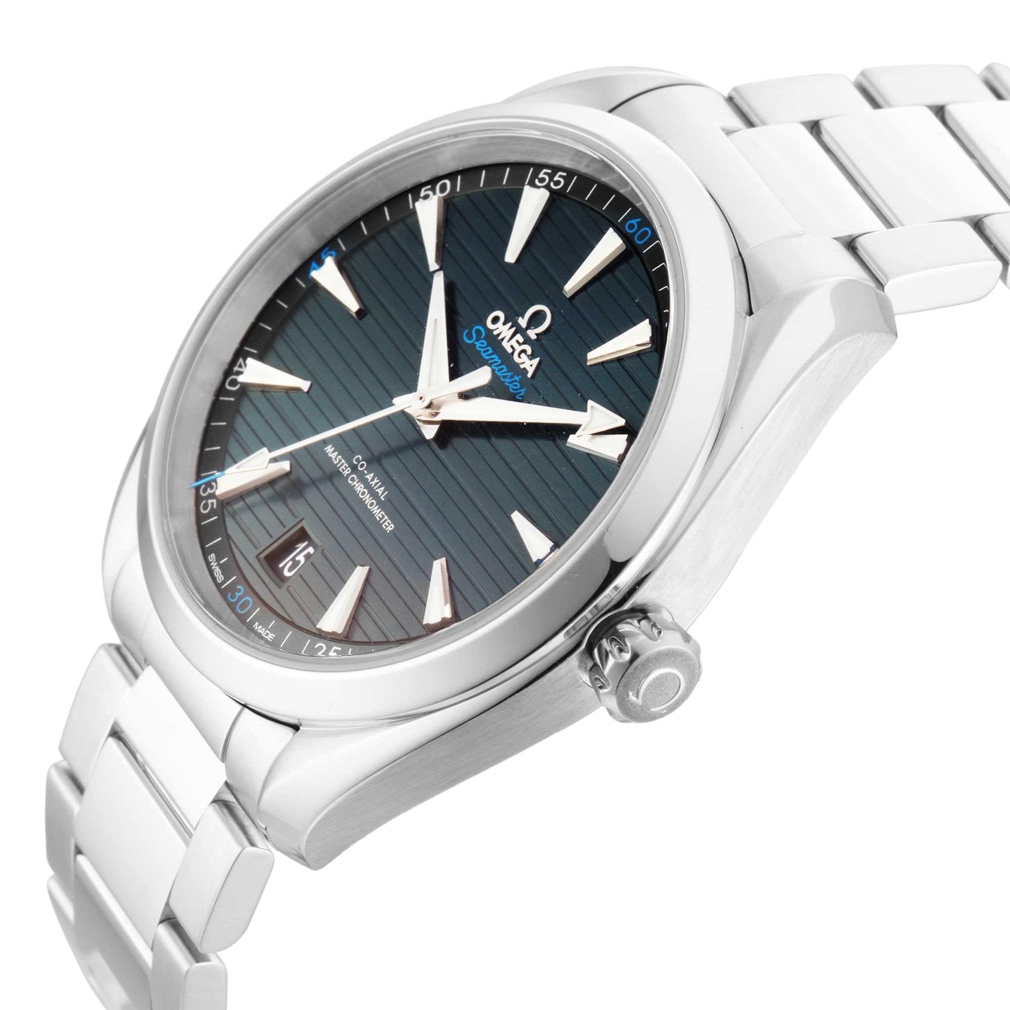 Pre-Owned Omega Seamaster Aqua Terra 150M 41mm Stainless Steel Pre-Owned Omega Seamaster Aqua Terra 150M 41mm Stainless Steel