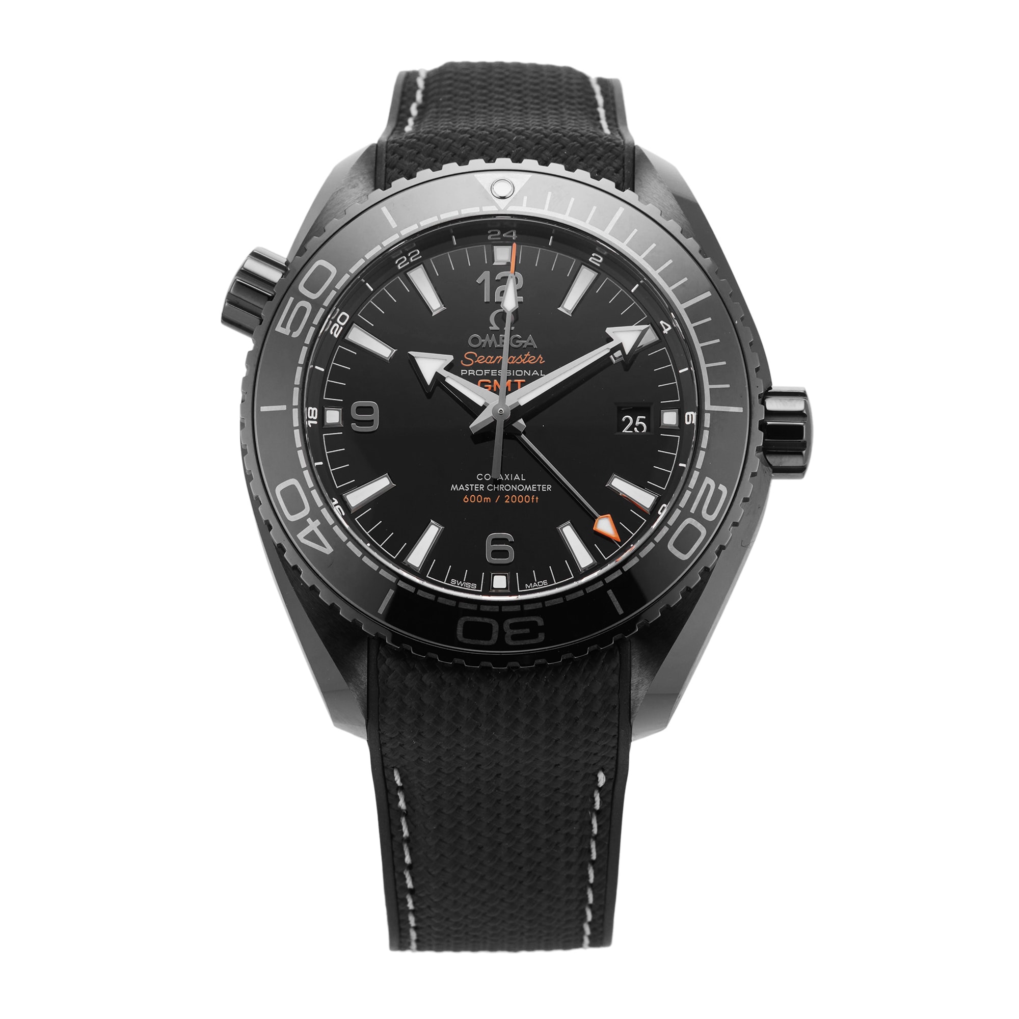 Pre-Owned Omega Seamaster Planet Ocean Deep Black 45.5MM Ceramic Pre-Owned Omega Seamaster Planet Ocean Deep Black 45.5MM Ceramic
