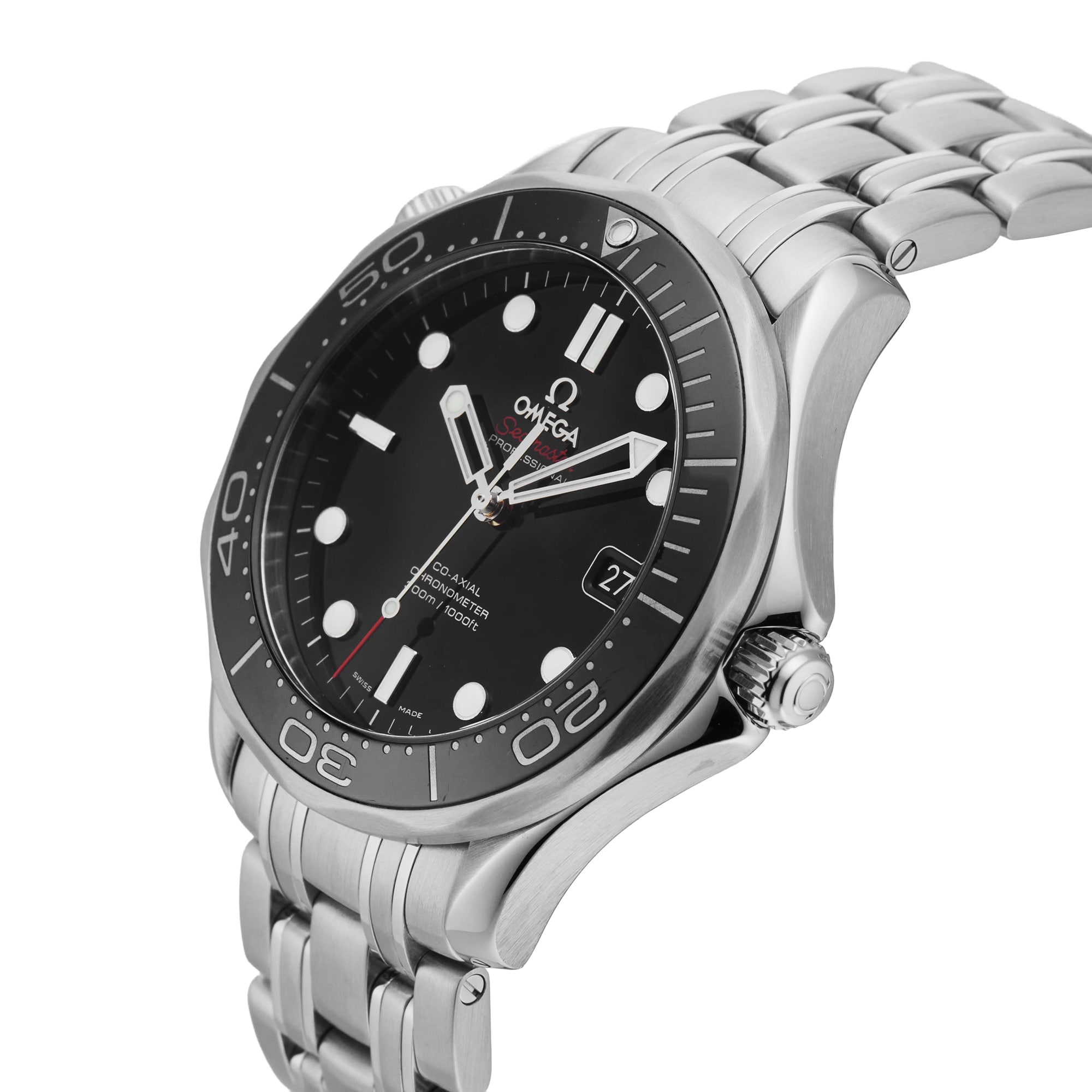 Pre-Owned Omega Seamaster Diver 300M 41mm Stainless Steel